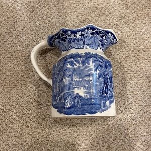 English pitcher/vase